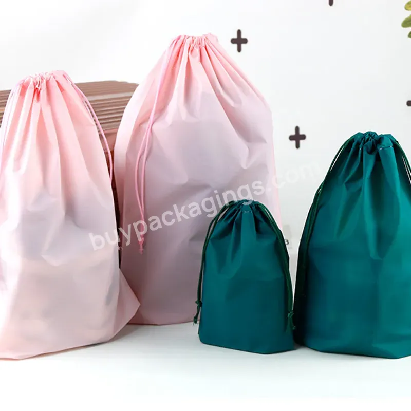 Gift Bag Shopping Felt Cosmetic Storage Drawstring Bag Plastic Packaging