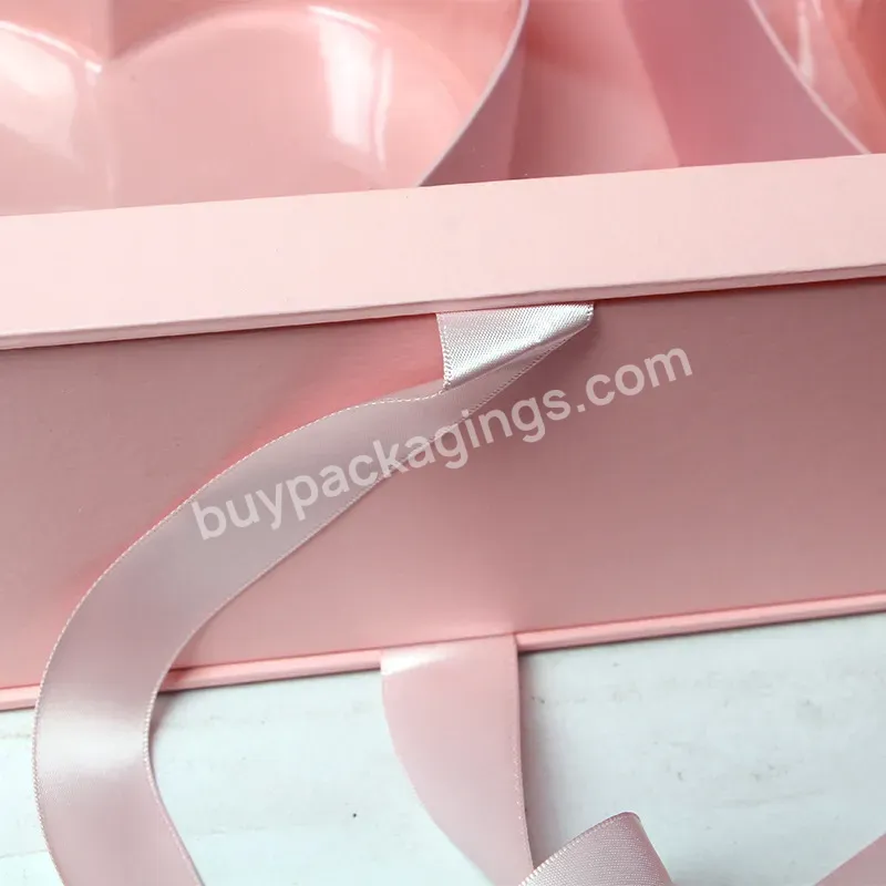 Gift Box Monogram Transparent Flower Box Valentine's Day Gift Flower Packaging Box Wholesale