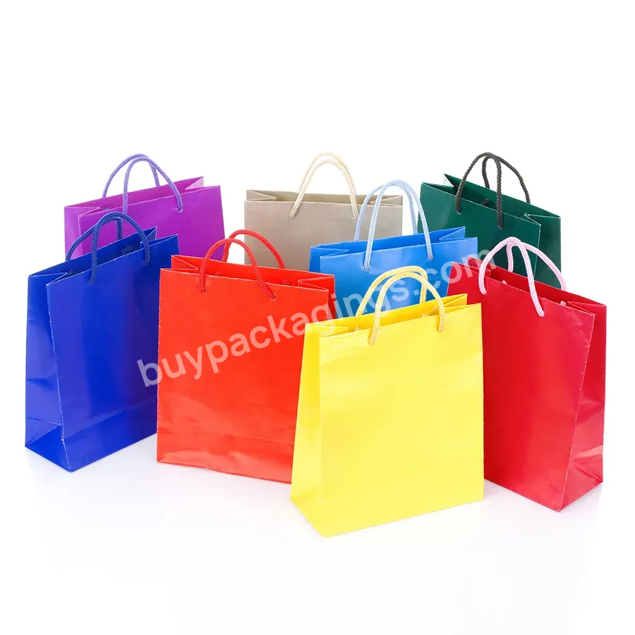 Gift Kraft Paper Shopping Packaging Bag Small Bags For Gift Wedding Bags Paper Gift