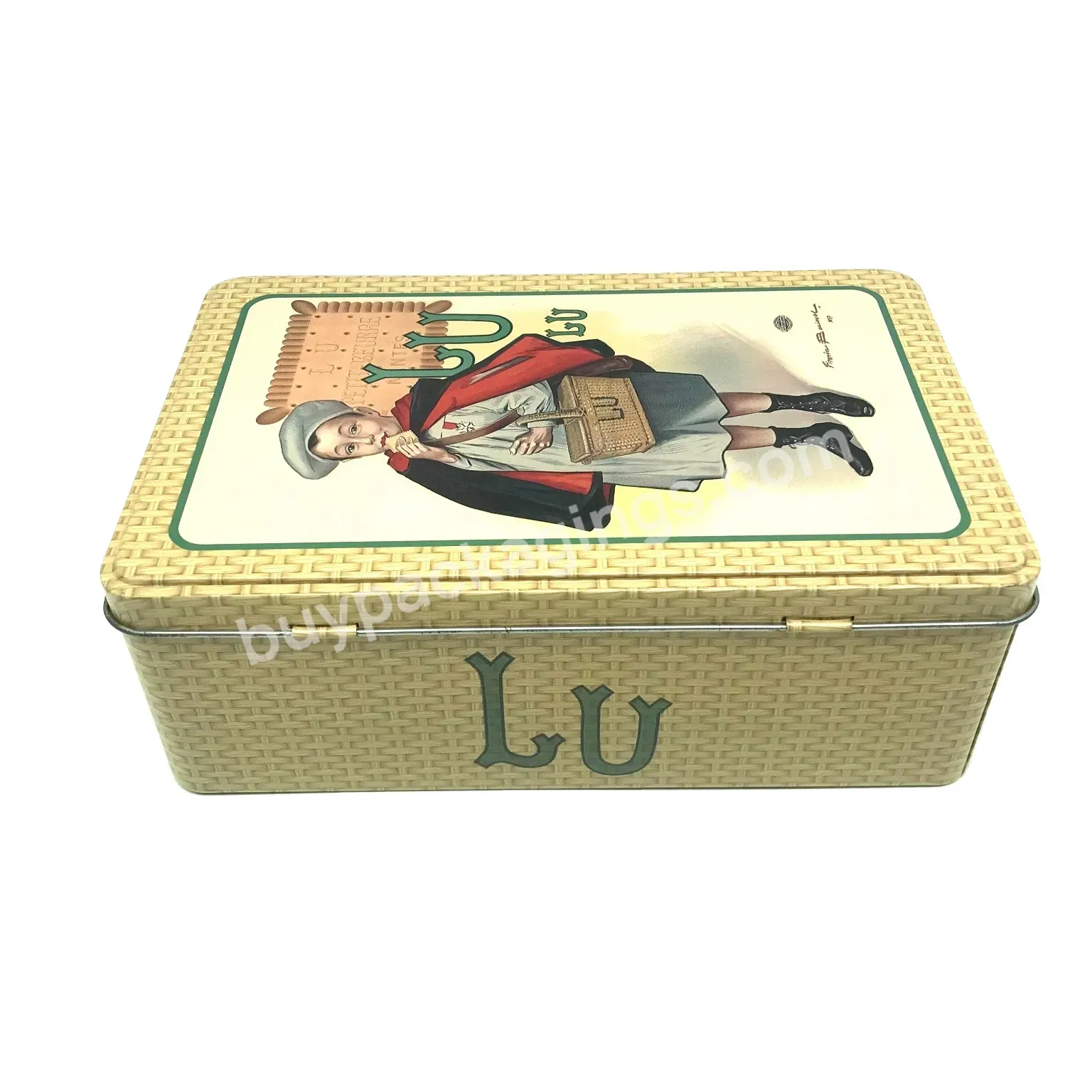 Gift Rectangular Metal Tin Boxes