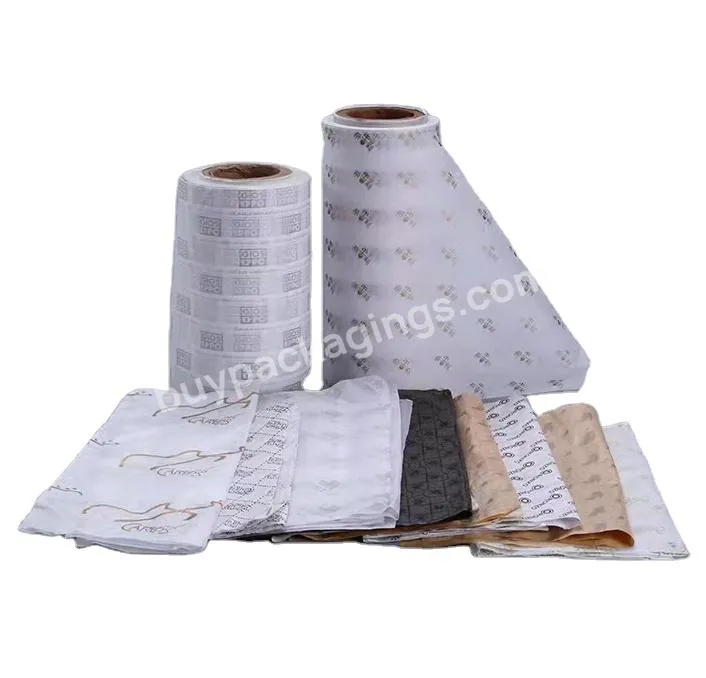 Gift Waste Black For Flower Packaging Recycling Machines To Make Christmas Raw Tissue Wrapping Paper