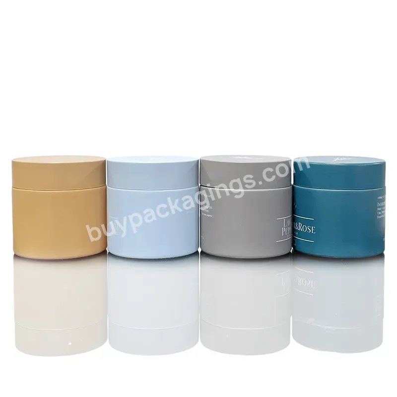 Glass Cosmetic Empty Cream Packaging 5g 10g 15g 20g 30g 50g 60g 80g 100g 120g 200g 2oz Matte Cosmetic Container Jar With Lids