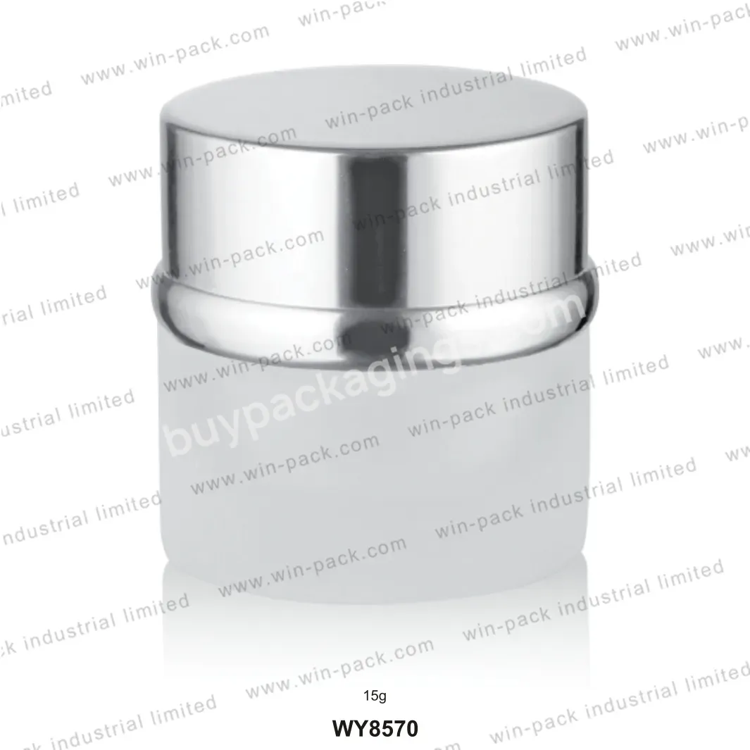 Glass Lotion Bottle And Cream Jar Glass Container Cosmetic Packaging 10g 15g 30g 50g