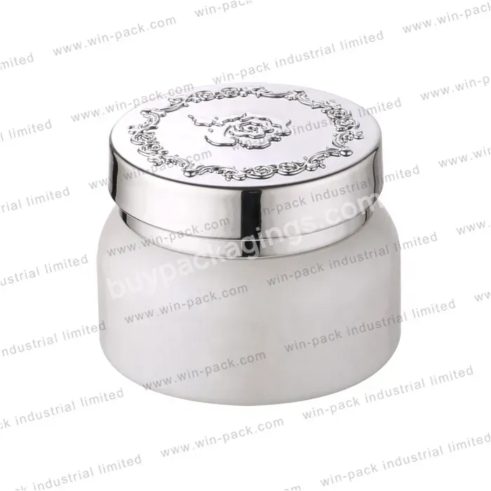 Glass Lotion Bottle And Cream Jar Glass Container Cosmetic Packaging 30g 50g