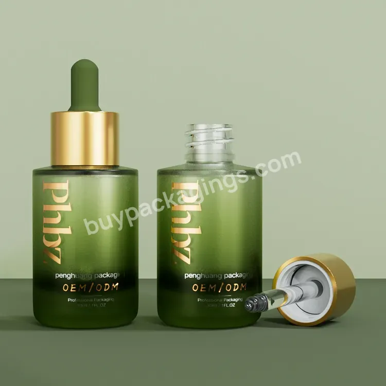 Glass Serum Bottle 30ml With Press Dropper Wholesale 1oz Hair Care Dropper Bottle Patent Cosmetic Packaging Serum Bottle - Buy Essential Oil Containers Glass,Glass Dropper Bottle,Patent Cosmetic Packaging.