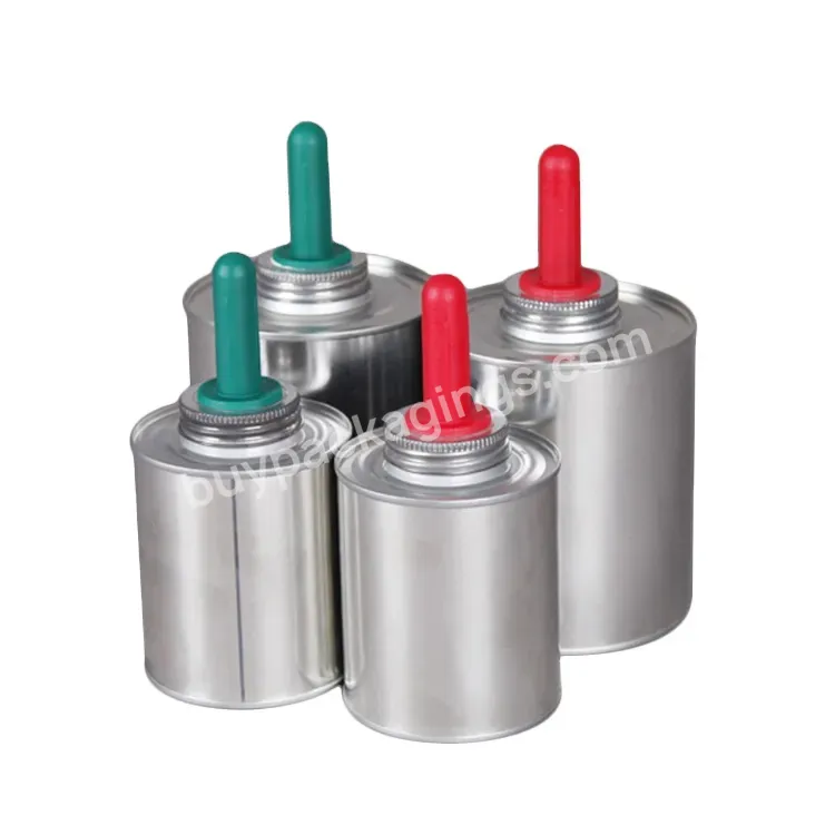 Glue Can Manufacturer Direct Sales 4oz Tin,Screw Lid,High Quality