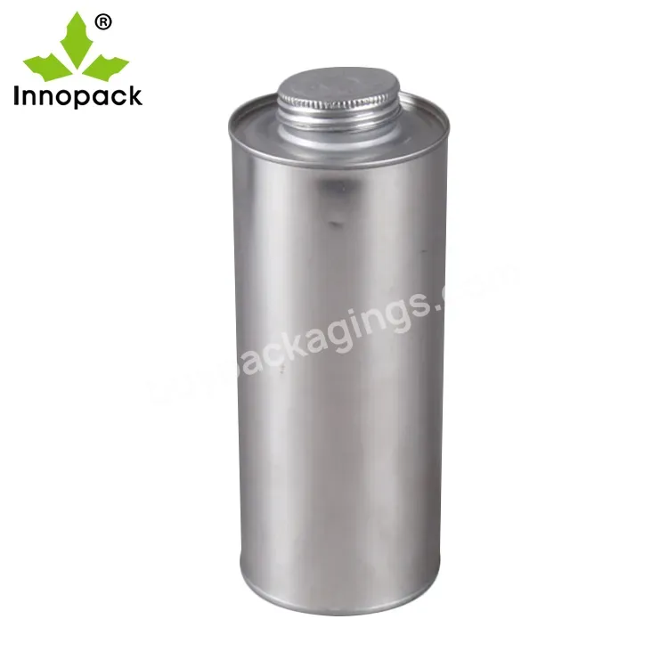 Glue Tin Can,Custom Size,With Brush And Screw Lid,4oz Capacity,Wholesale Price