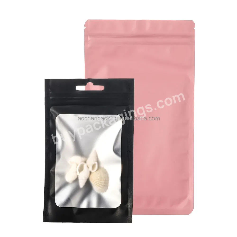 Gold Zip Bag,Small Transparent Printed Plastic Ziplock Bags,Ziplock Bolsa De Plastic Packaging Bag With Window