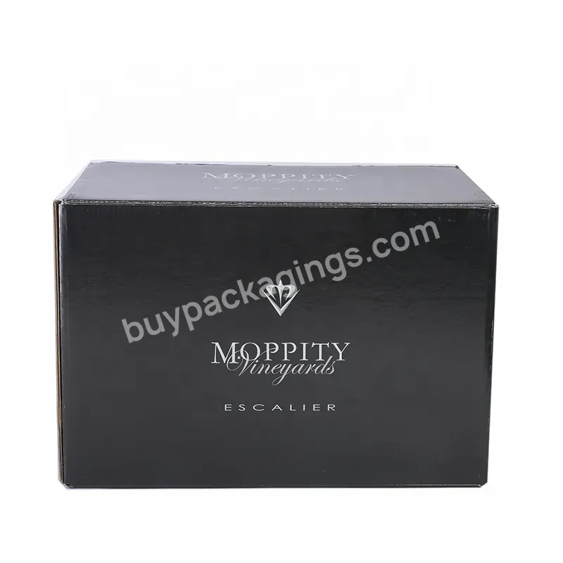 Good Customized Logo Fedora Hat Packaging Box With Handle Mailer Cardboard Gift Packaging Hat Shipping Box Fedora For Big Hats