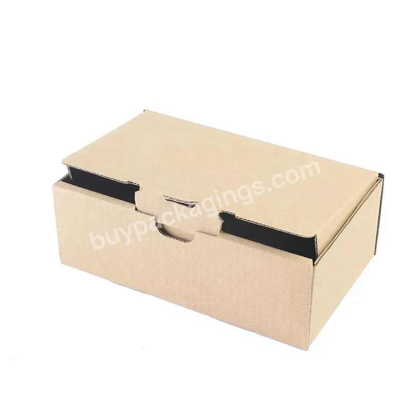 Good Packaging Gift Blank Kraft Customized Box Shoes Socks Clothing Mailer Boxes Custom Logo Cardboard Paper Box