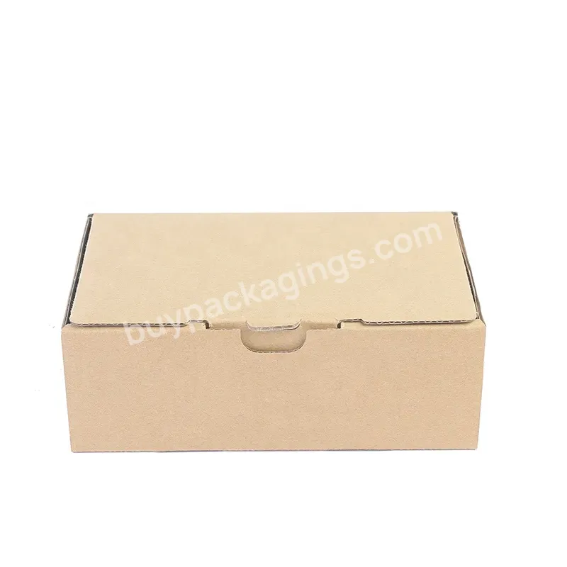 Good Packaging Gift Blank Kraft Customized Box Shoes Socks Clothing Mailer Boxes Custom Logo Cardboard Paper Box
