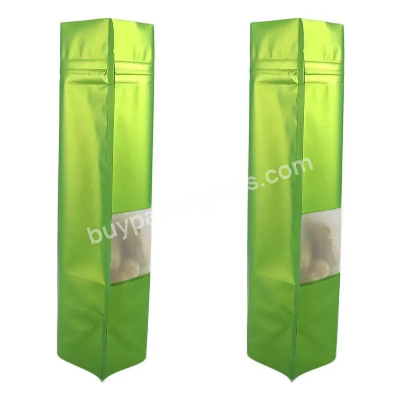 Good Price Clear Front Frosted Custom Low Moq Golden Supplier Clear Stand Up Pouch With Zipper Seal For Drinks