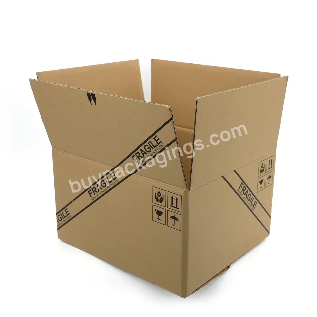 Good Price Custom Packaging Hot Sale Wholesale Premium Die Cut Corrugated Courier Box