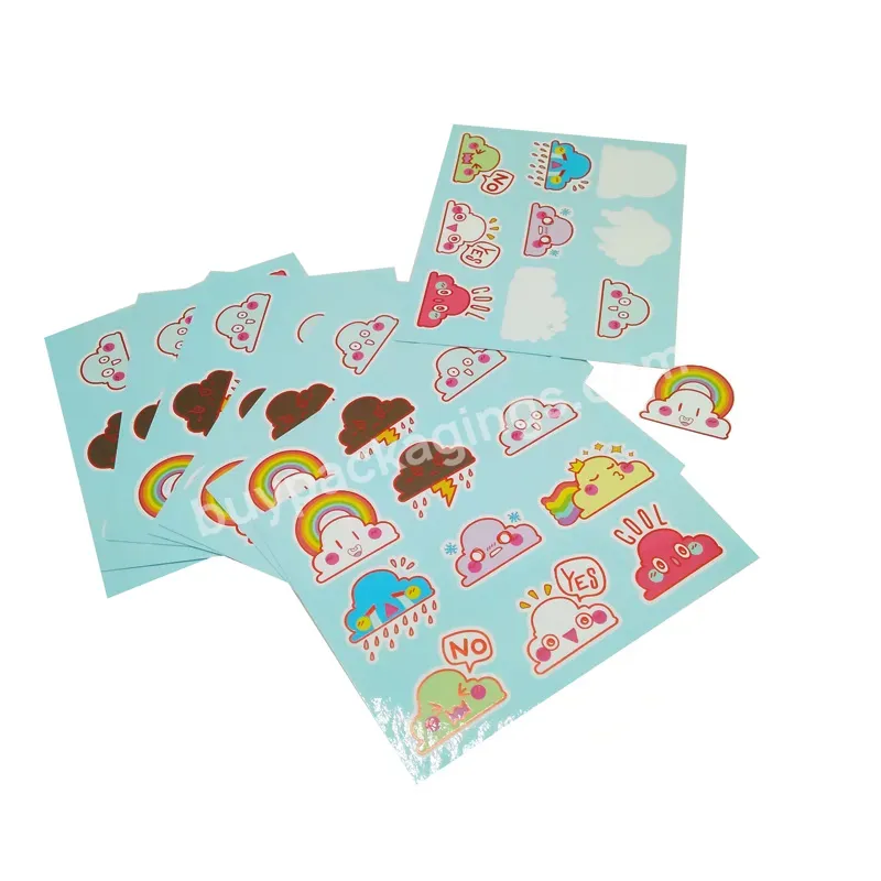 Good Price Custom Sticker Sheet Label Adhesive Waterproof Cartoon Stickers