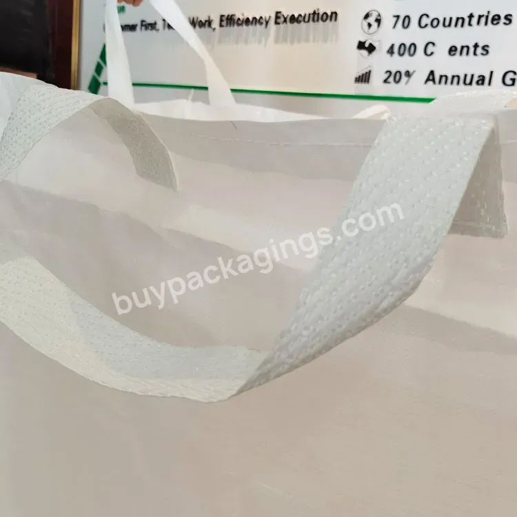 Good Price Good Quality Safety Factor 5:1 Super Sacks 100% Testing 1000kg Big Bulk Jumbo Fibc Container Bag