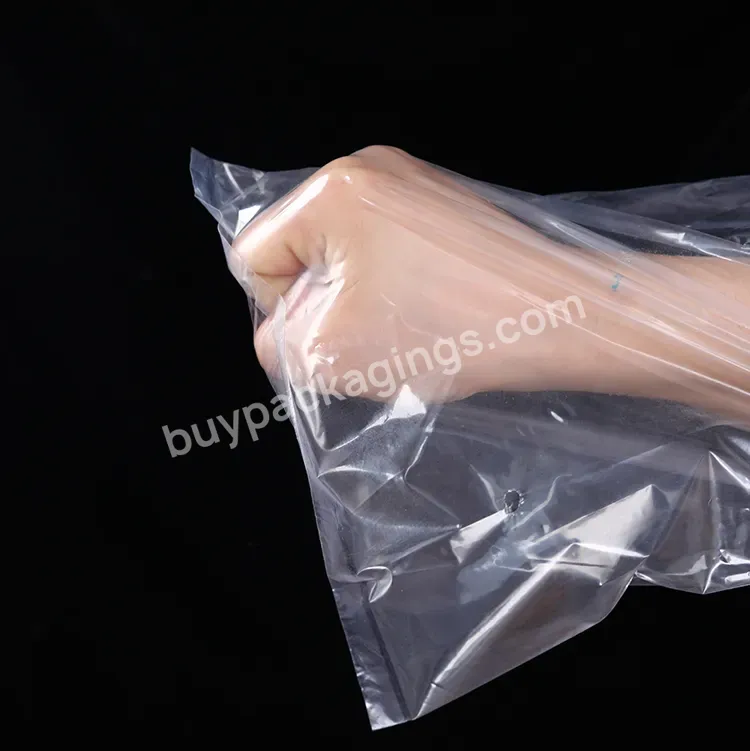 Good Price Proof Mini Small Packaging Plastic Poly Bread Storage Bag Pe Transparent Pe Flat Opening Bag