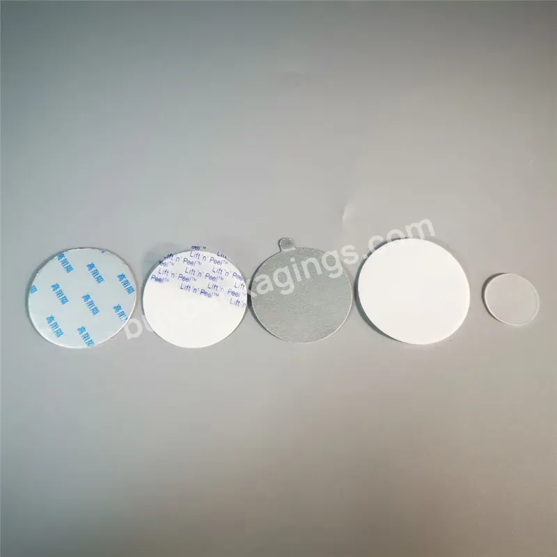 Good Quality 36mm 38mm 47mm 89mm Induction Aluminum Foil Lift And Pull Seal Liner Wad For Sealing Bottles - Buy Lift And Pull Seal Liner Wad,Induction Aluminum Foil,Induction Aluminum Foil Lift And Pull Seal Liner Wad For Sealing Bottles.