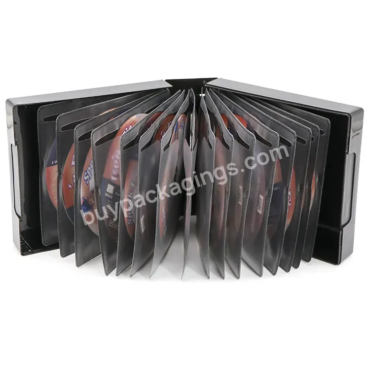 Good Quality Clear Laptop 32-dvds Drive External Packaging Sleeve Storage Cd/dvd Sleeves Case 151x138x53mm