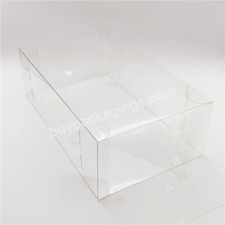 Good Quality Clear Plastic Shoe Box Display Acrylic Oem Logo Plastic Packaging Case Shoe Box