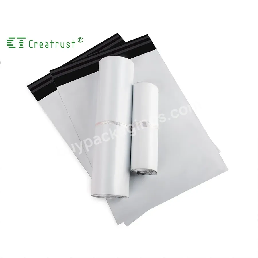 Good Quality Custom Poly Mailers Apparel Polymailers Material Pe White Plastic Big Courier Polybag Mailing Bags For Clothing