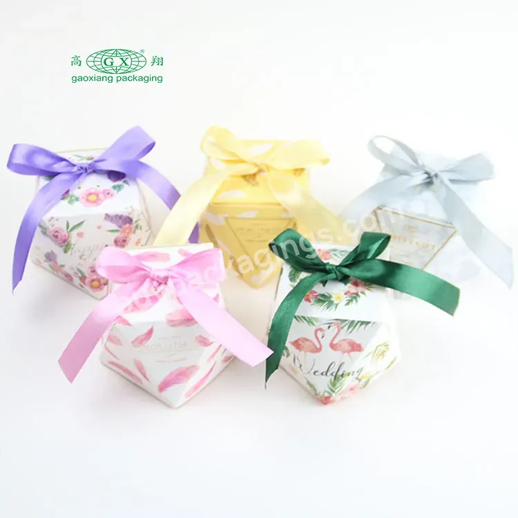 Good Quality Different Colors Mystery Box Gift Wedding Favour Cake Packing Box Personalized Boxes