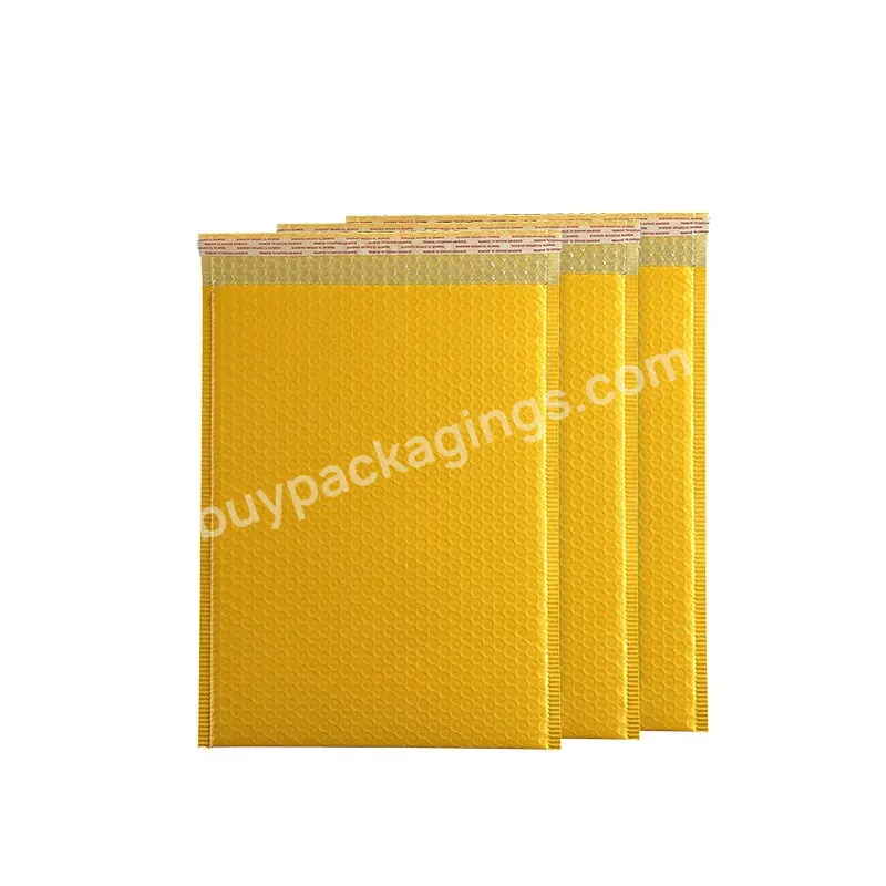 Good Quality Eco Friendly Biodegradable Recycle Customized Print Logo Kraft Mailer Bag Self Adhesive Bubble Poly Mailers