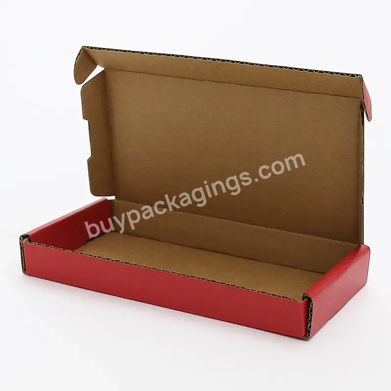 Good Quality Factory Directly Red Paper Food Box Craft Paper Cardboard Gift Box