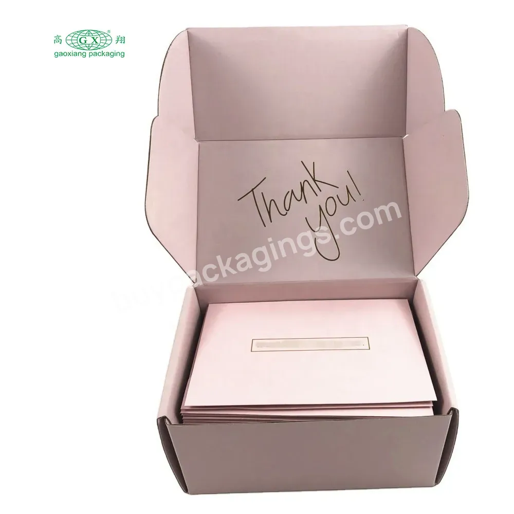 Good Quality Fancy Luxury Clothing Cardboard Shipping Gift Packaging Boxes Personalized Boxes