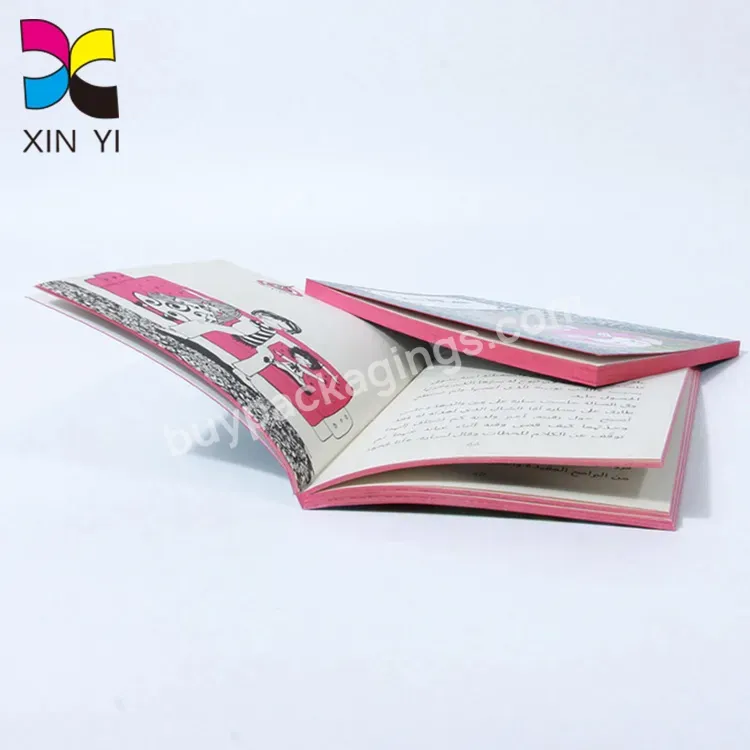 Good Quality Free Samples Custom Softcover Journal Book Coloring Printing