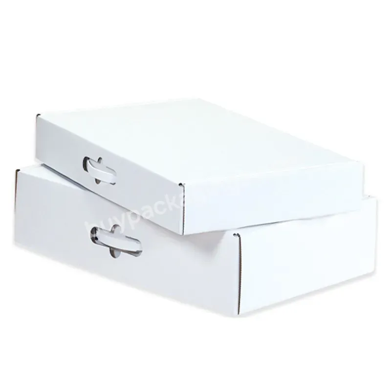 Good Quality Hot Sale Paper Packing Box With Handle Easy Taking Good Quality Corrugated Mailer Box