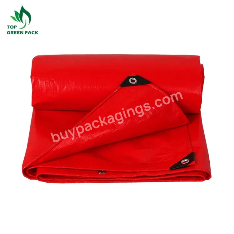 Good Quality New Material Customized Pe/pp Tarpaulin Roll Widely Used Roof Waterproof Tarpaulin Covers 2mx100m
