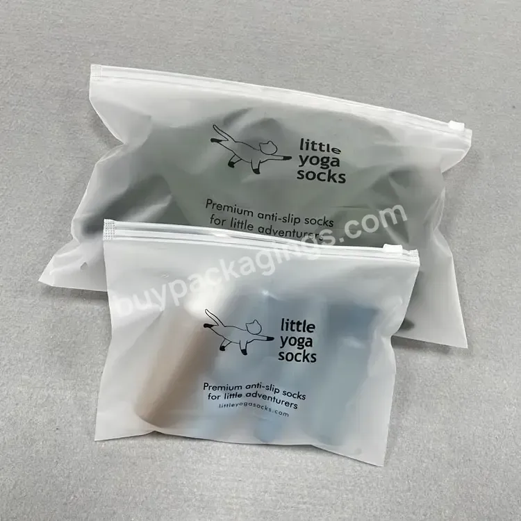 Good Quality Plastic Zipper Bag For Clothing T-shirt/bikinis Zip Lock Bags With Logo Packaging Bags For Clothing