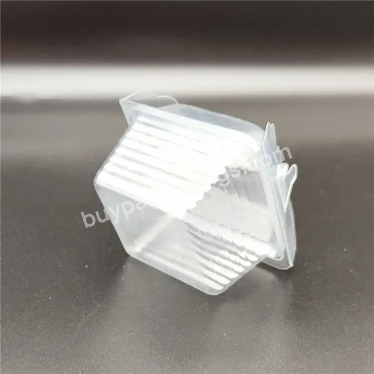 Good Quality Small Plastic Salad Container Packaging Pvc Protector Boxes Gift Transparent Box