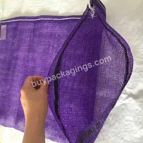 Good Quality Vegetables Bag 53x85 Cm Red Onion Mesh Bag From China
