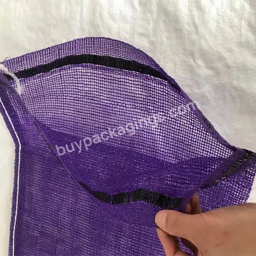 Good Quality Vegetables Bag 53x85 Cm Red Onion Mesh Bag From China