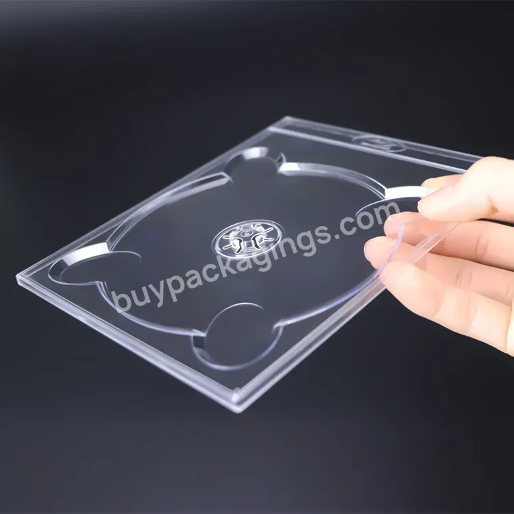 Good Quality Weisheng 4.5mm Single Cd Digi-tray Plastic Dvd Digipak Tray Clear - Buy Single Cd Digi-tray Tray,Plastic Dvd Digipak Tray,Clear Center Hub Tray.