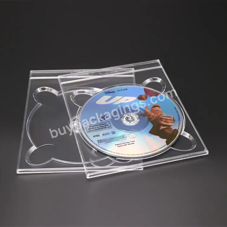 Good Quality Weisheng 4.5mm Single Cd Digi-tray Plastic Dvd Digipak Tray Clear - Buy Single Cd Digi-tray Tray,Plastic Dvd Digipak Tray,Clear Center Hub Tray.