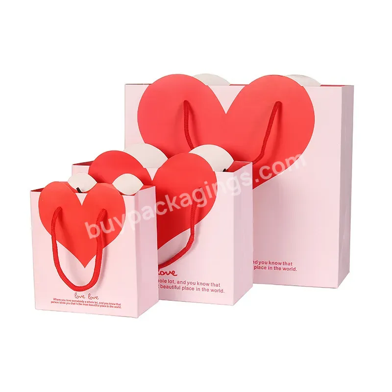 Goods In Stock Wedding Ceremony Gift Bag Love Decoration Wholesale Sugar Candy Packing Gift Tote Bag