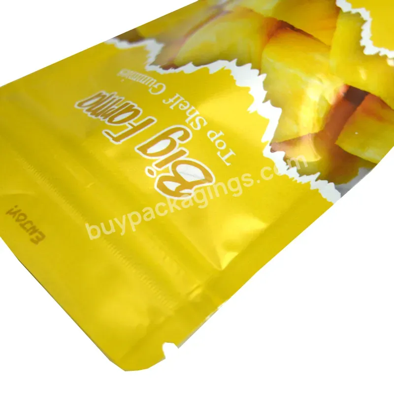 Great Quality Small Size Frosted White Zipper Bag For Food Packaging