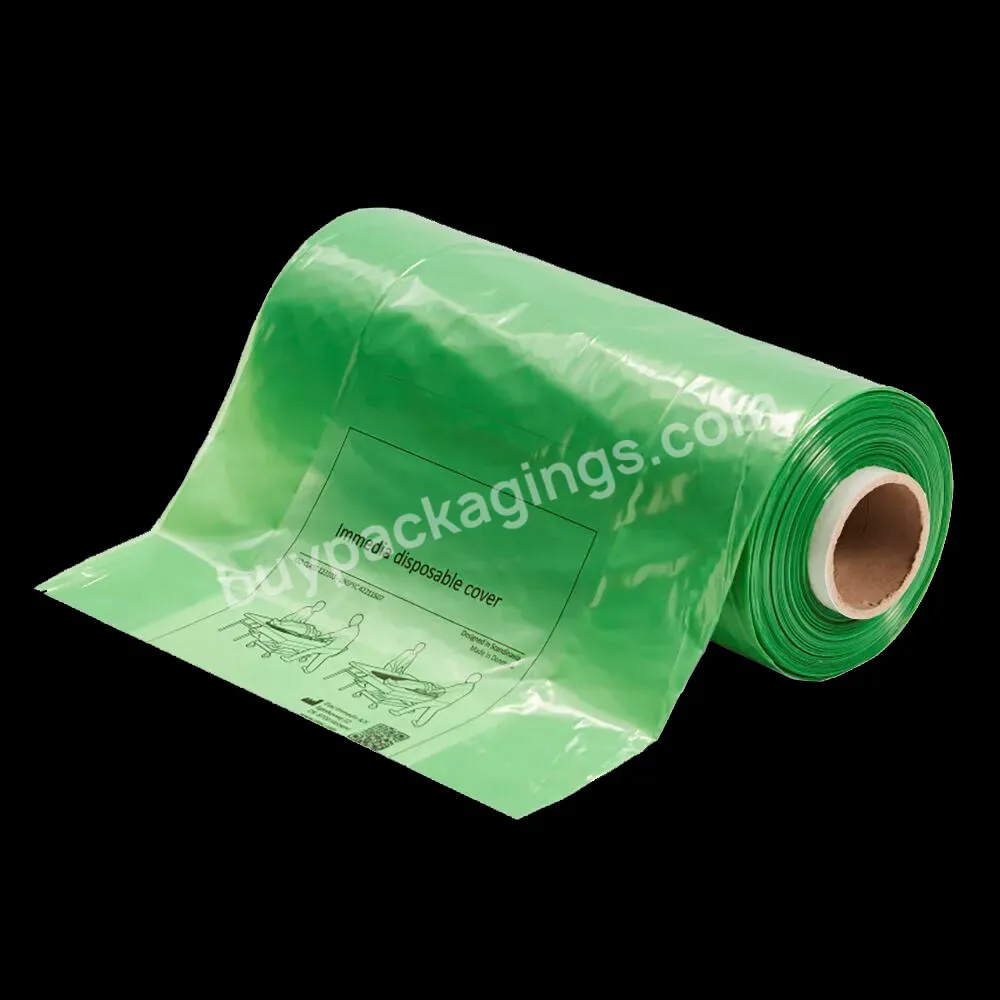 Green Eco-friendly Biodegradable Trash Bag Recyclable Discreet Disposal Bags Plastic T-shirt Bag