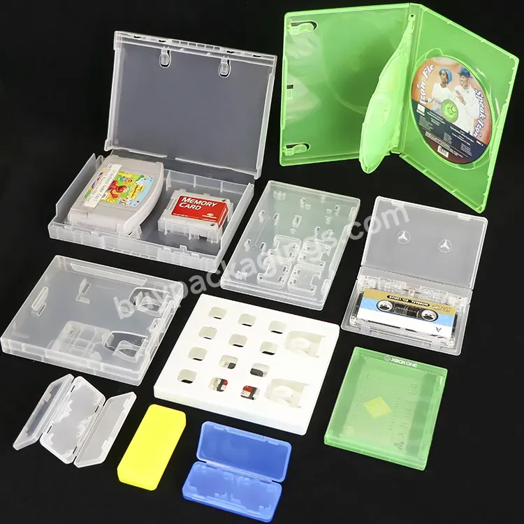 Green Game Plastic Cover Case Storage Computer Cpu Gaming Transparent Game Switch Card Dvd Case 2 Disc For Xbox 360 Protector