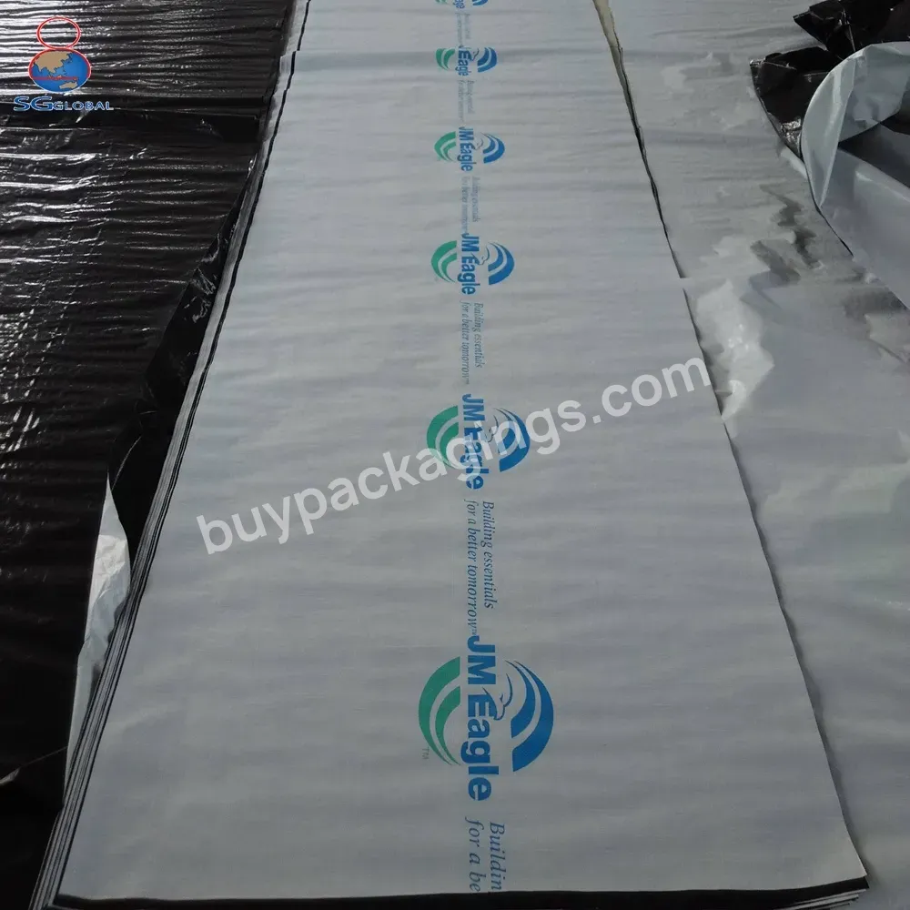 Grs China Factory Wholesale Customized Printing Polyethylene Fabric Roll Pe Coated Waterproof Tarpaulin