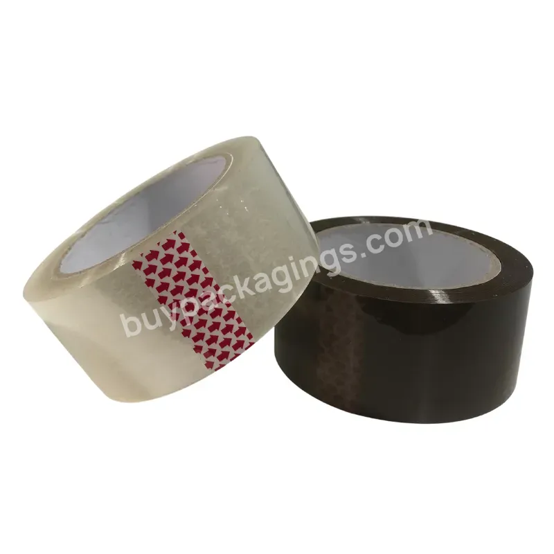 Guangdong Manufacturer Tape Design Bopp Packing Tape 45mic 48mm X 100m Clear Transparent Opp Adhesive Packing Tape