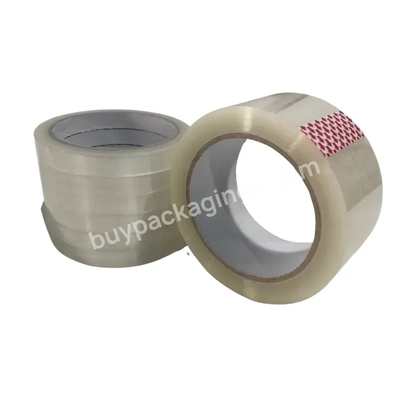 Guangdong Manufacturer Tape Design Bopp Packing Tape 45mic 48mm X 100m Clear Transparent Opp Adhesive Packing Tape