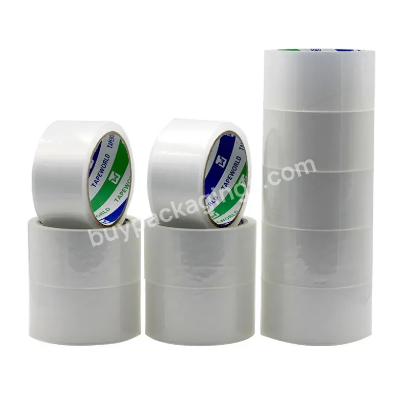 Guangdong Tape Factory Waterproof Bopp Opp Transparent Clear Box Packing Packaging Acrylic Adhesive Tape For Carton Sealing