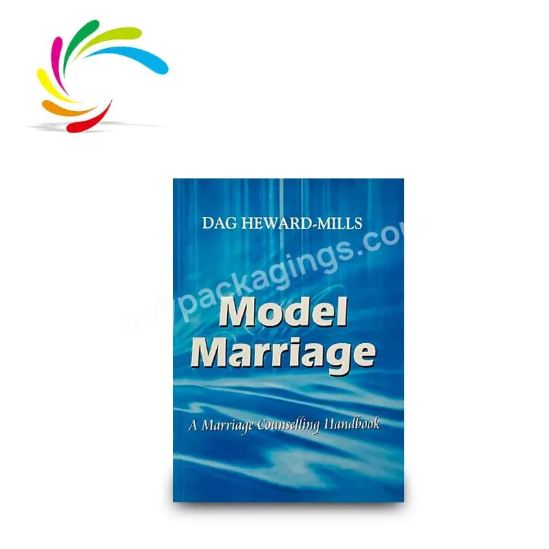 Guangzhou Factory wholesale cheap custom softcover English language model marriage book printing for adults