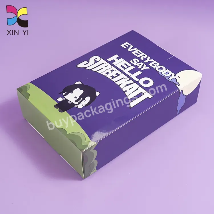 Guangzhou Manufacturer Free Sample Cardboard Cereal Paper Box Custom Logo
