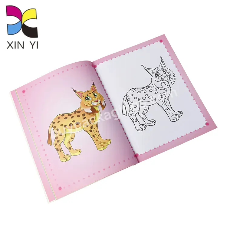 Guangzhou Printing Factory Custom Popular Design Children Coloring Book