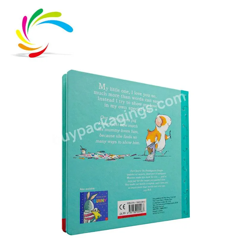 Guangzhou printing factory  New arrival hardcover Bestseller I love you, little one children kids board book in stock