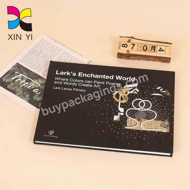 Guangzhou Xinyi Custom Brochure Book Printing Top Quality Hardcover Blank Book Printing Services